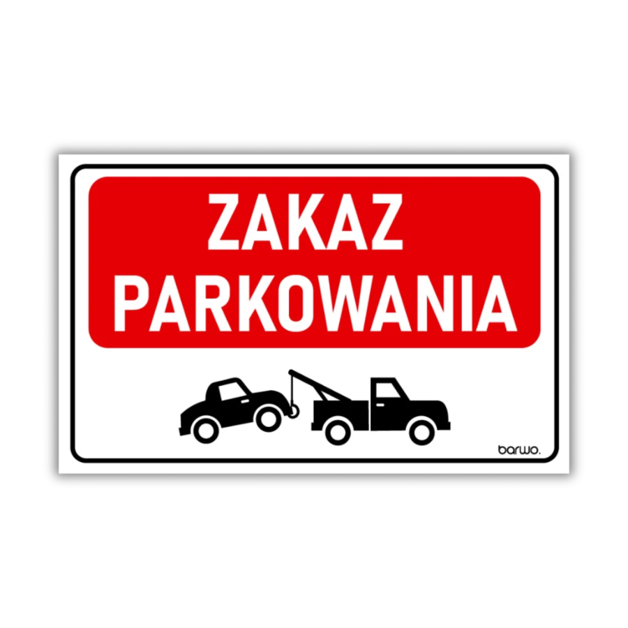 Zakaz parkowania i postoju