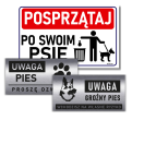 Psy – ostrzeżenia i zasady