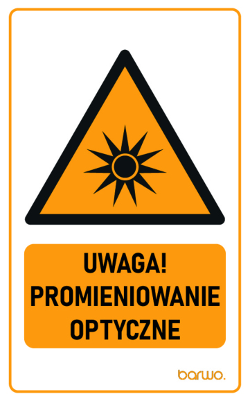 Tabliczka ostrzegawcza z piktogramem