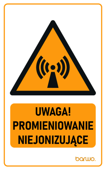 Tabliczka ostrzegawcza z piktogramem