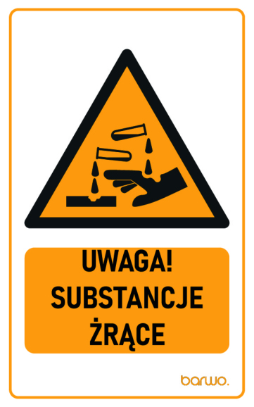 Tabliczka ostrzegawcza z piktogramem