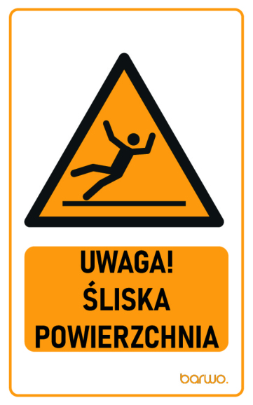 Tabliczka ostrzegawcza z piktogramem