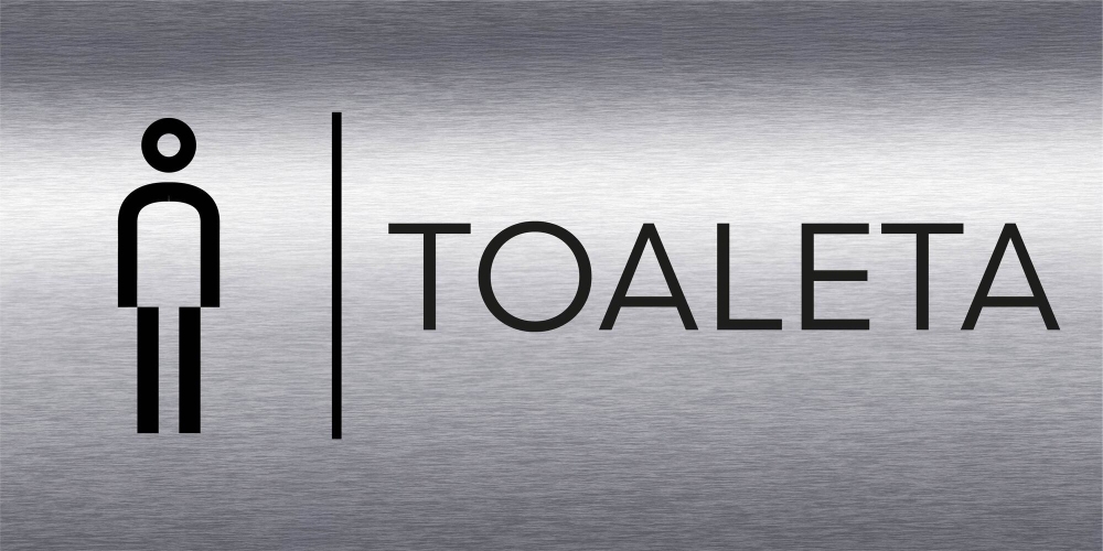Tabliczka „Toaleta męska” (art. 111-0034)